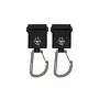 Lassig Stroller Hooks with Carabiner (2 pcs)