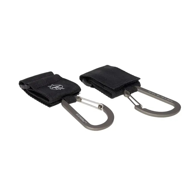 Lassig Stroller Hooks with Carabiner (2 pcs)