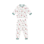 Long Sleeve Two-Piece PJ Set Sleigh All Day