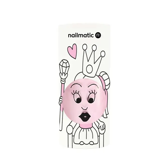 Nailmatic Kids - Water-based nail polish for kids- Daisy - Rose