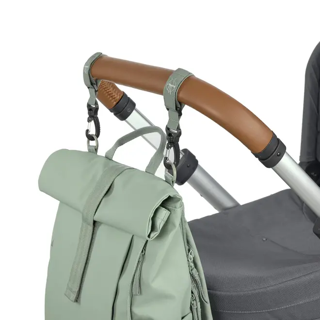 Lassig Diaper bag Green Label Cross Backpack Black