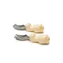 Born to be Wild Learning Spoon/Fork Set - Giraffe
