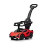 Lamborghini SIAN Push Pedal Ride On Car Baby Walker with Music and Lights, Licensed Red