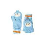 FlapJackKids - Knitted Fingerless Gloves wFlap Penguin