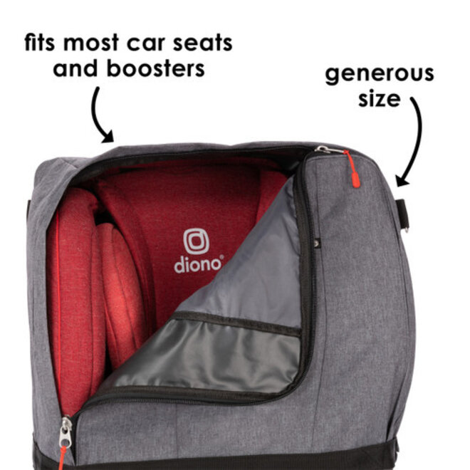 Radian R & Q Car Seat Travel  Backpack - Gray