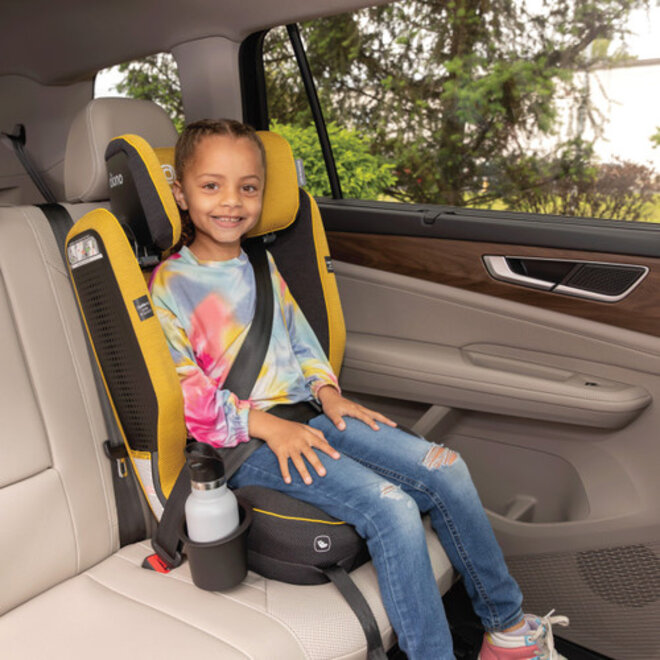 Monterey 6XT SafePlus High-Back Booster - Yellow Mineral