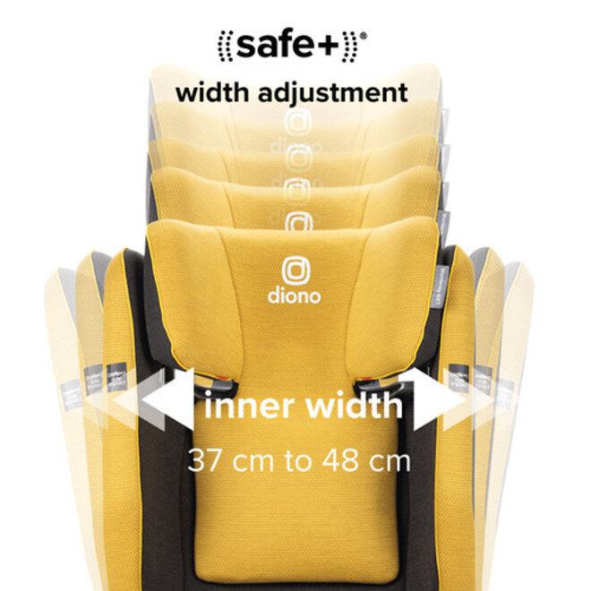 Monterey 6XT SafePlus High-Back Booster - Yellow Mineral