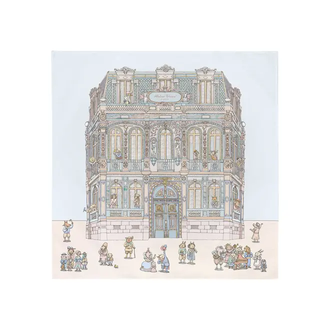 Carré - Chateau Choux (100 x 100 cm)