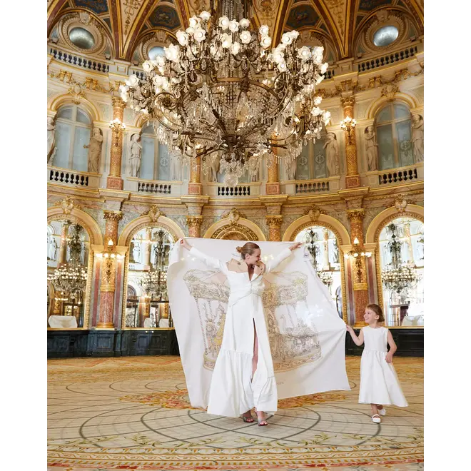 Grand Carré - Carousel Pink (200 x 200 cm)
