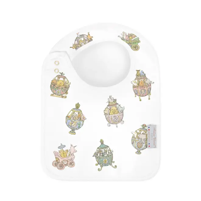 Satin bib - Ferris Wheel