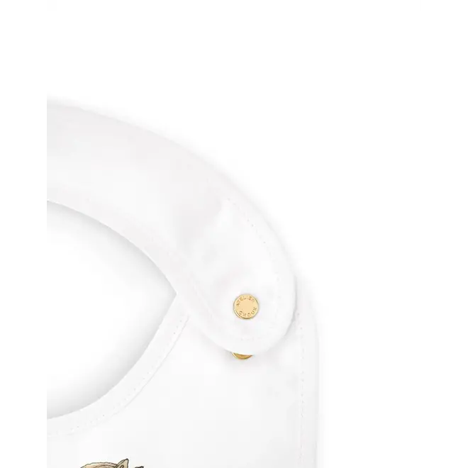 Satin bib - Rocking Horse