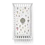Satin Fitted Sheet - Hot Air Balloons