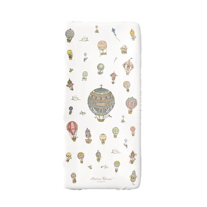 Single Bed Fitted Sheet - Hot Air Balloons