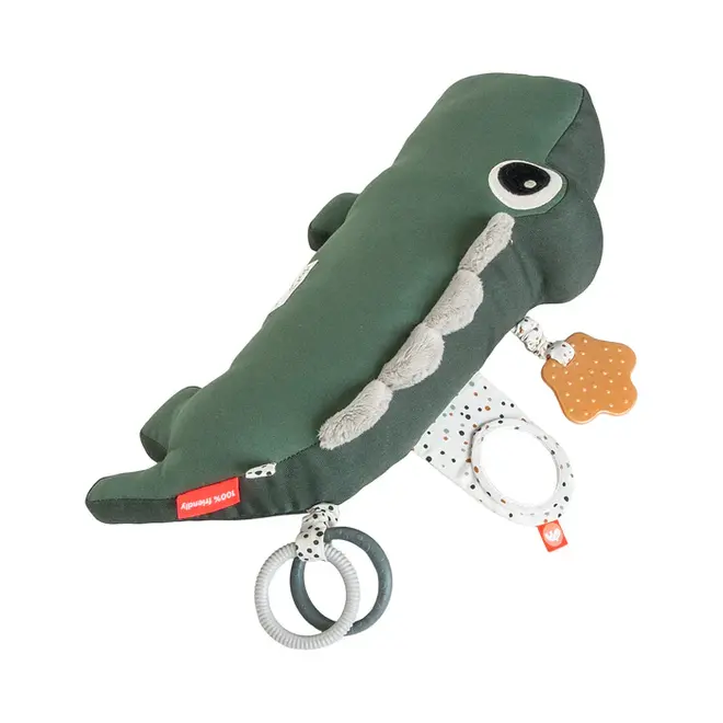 Done by Deer - Tummy Time Activity toy Croco Green