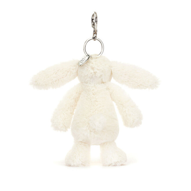 Blossom Cream Bunny 'Berry'Bag Charm