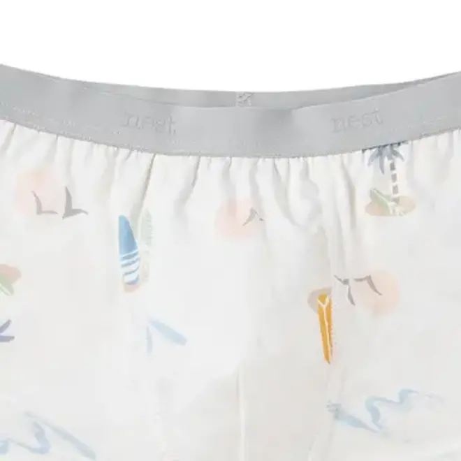 Boys Boxer Briefs Underwear (Bamboo, 2 Pack) - Surf Camp