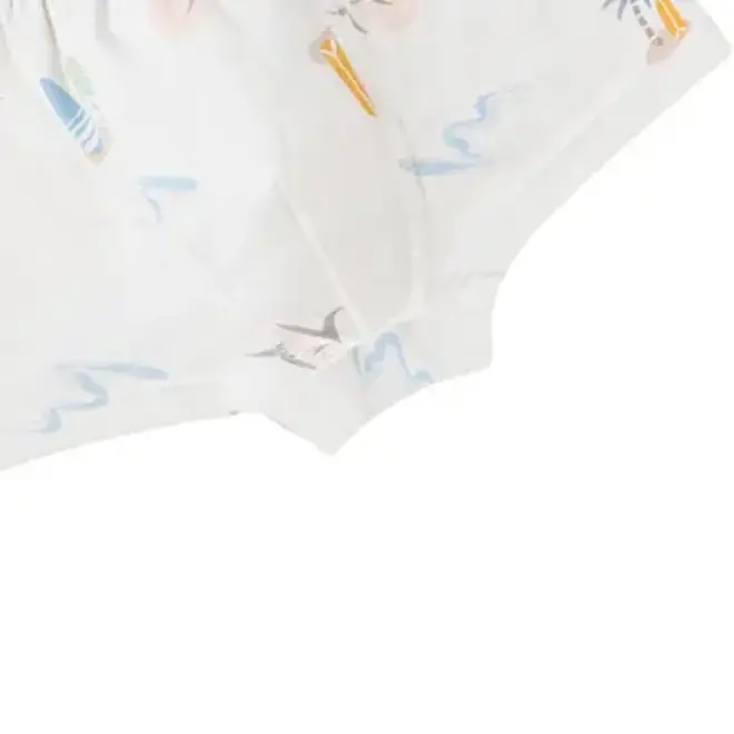 Boys Boxer Briefs Underwear (Bamboo, 2 Pack) - Surf Camp