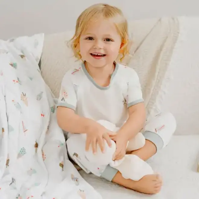 Short Sleeve Play Set (Avocado Bamboo) - Ice Cream Summer