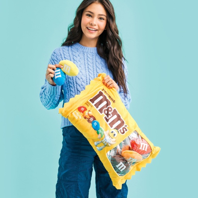PEANUT M&M'S PACKAGING PLUSH