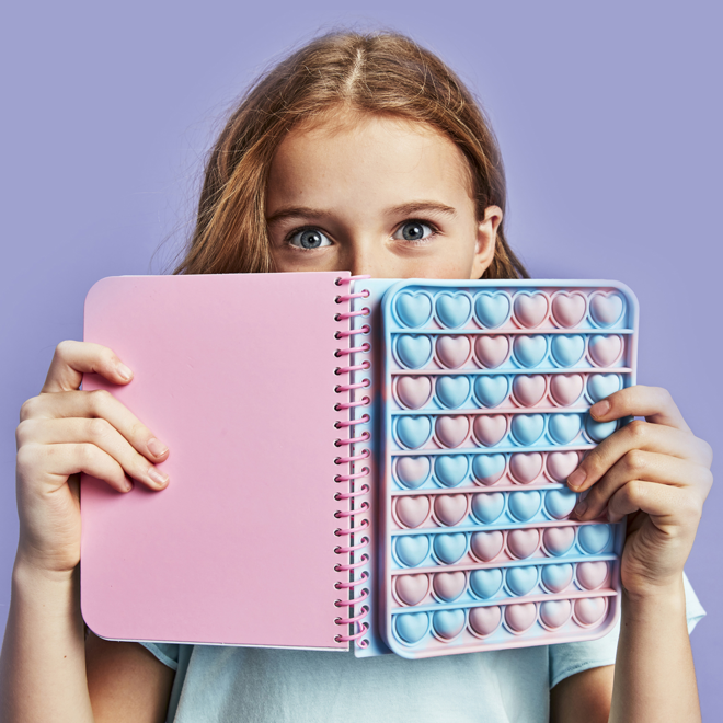 SNOW CONE HEARTS POPPER JOURNAL