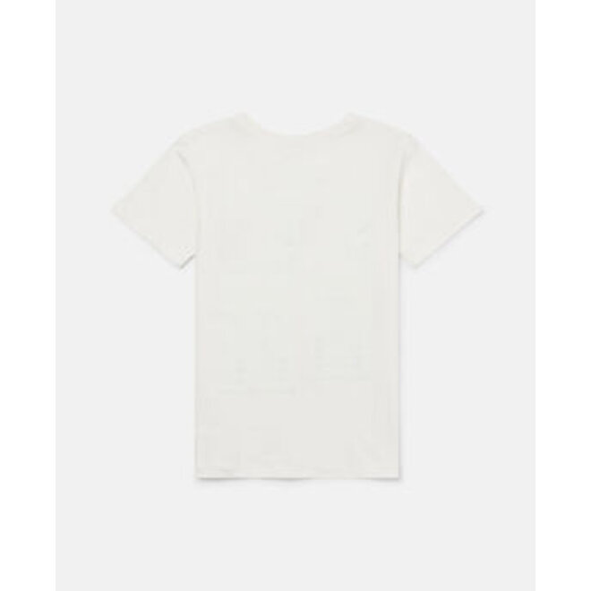 GIRL SS T-SHIRT WITH FOUR CATS PRINT