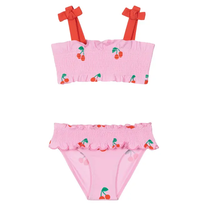 BABY GIRL 2PC CHERRIES SWIMSUIT