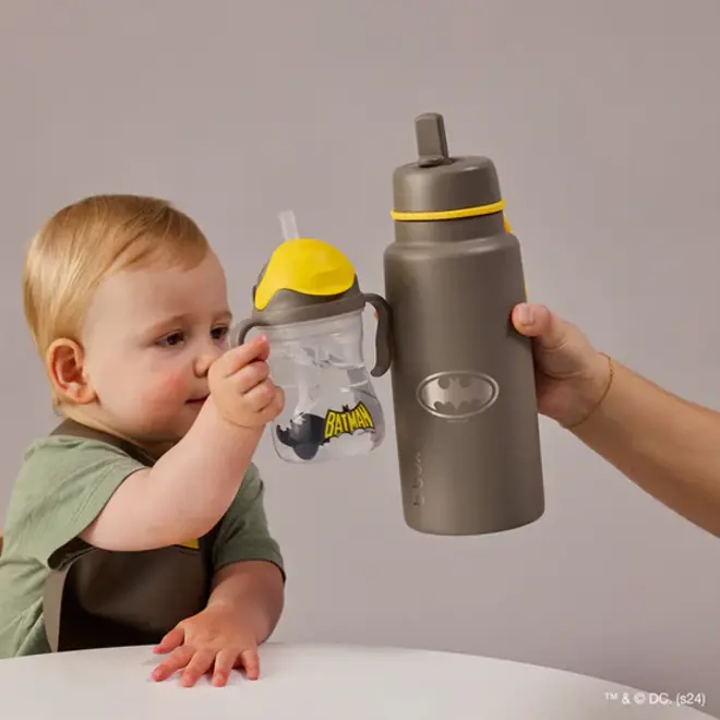 b.box - Sippy Straw Cup 240ml - Batman