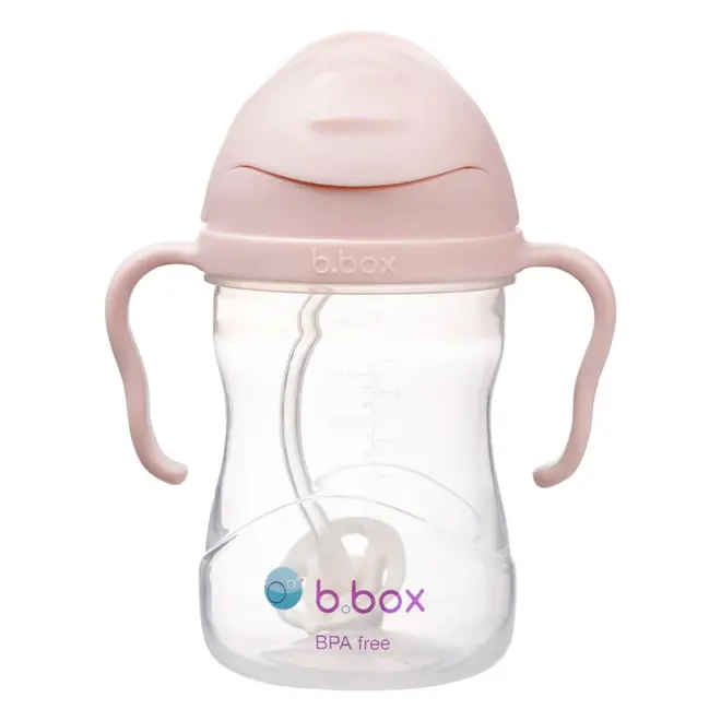 b.box - Sippy Straw Cup 240ml - Blush