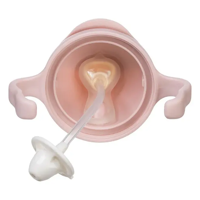 b.box - Sippy Straw Cup 240ml - Blush