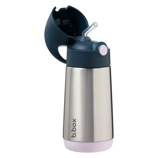 b.box - Insulated Drink Bottle - 350ml - Indigo Rose