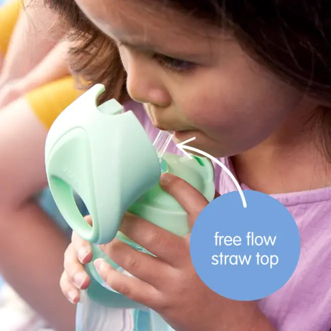 b.box - 380mL Drink Bottle Jnr. - Chill Out Blue