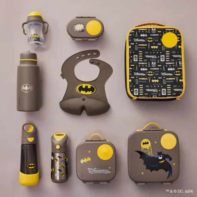 b.box - Silicone Bib - Batman