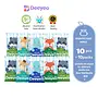 Deeyeo Disinfectant wipes for children Antibac Wipes (10 Pcs x 1 Pack)