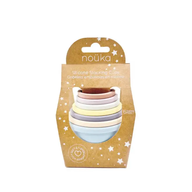 noüka Stacking Cups-Bloom Set