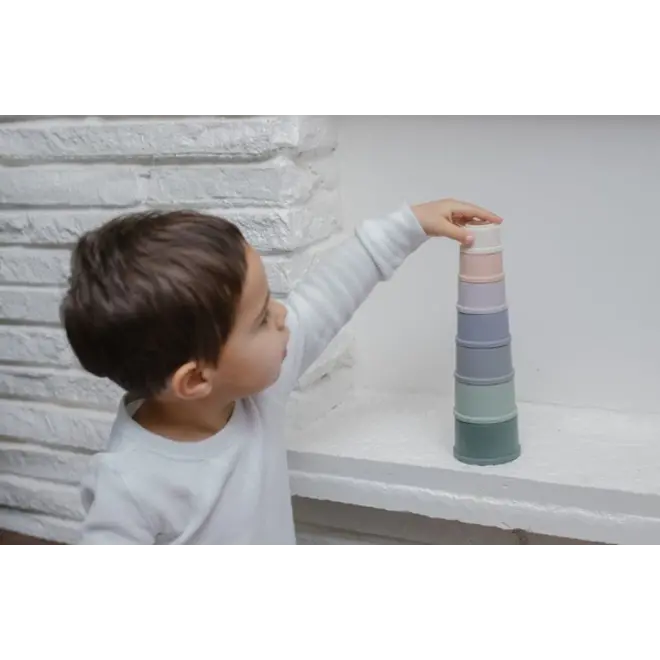 noüka Stacking Cups-Bloom Set