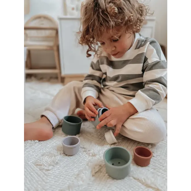noüka Stacking Cups-Bloom Set