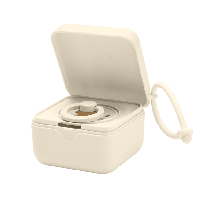 BIBS Pacifier Box Ivory