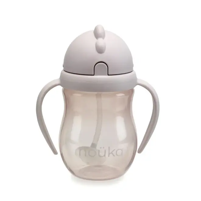 noüka Non-Spill Weighted Straw Cup 8 oz - Bloom