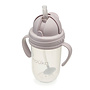 noüka Non-Spill Weighted Straw Cup 9 oz -Bloom