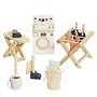 Wooden Doll House Laundry Room - Le Toy Van