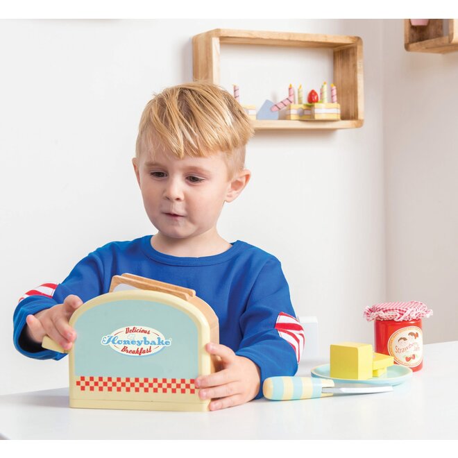Pop-Up Toaster and Breakfast Set- Le Toy Van