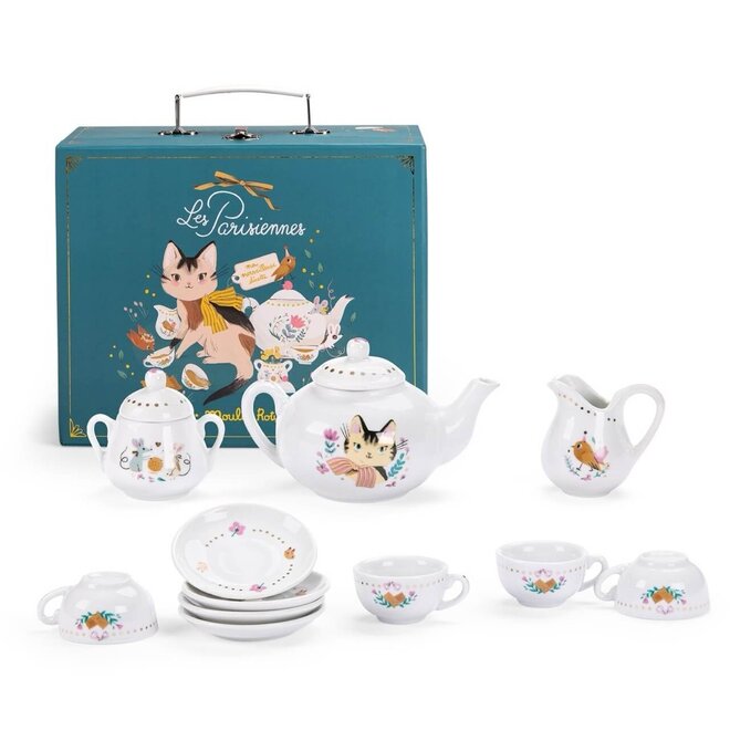 Parisiennes - Ceramic Tea Set - Moulin Roty