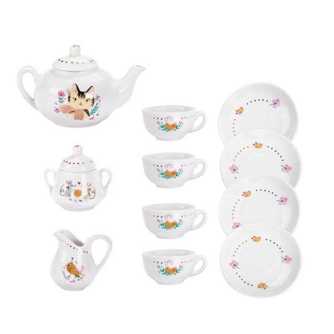 Parisiennes - Ceramic Tea Set - Moulin Roty