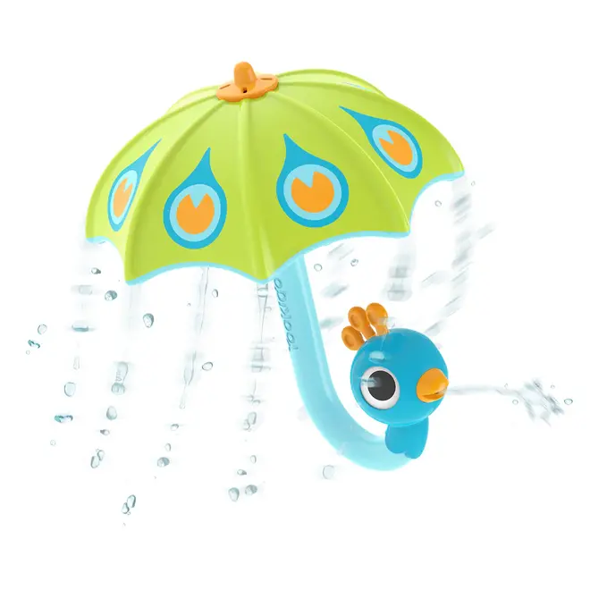 FILL 'N' RAIN PEACOCK UMBRELLA - PURPLE