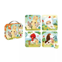 4 PROGRESSIVE PUZZLES - FARM