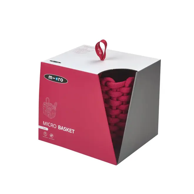 Micro Scooter Basket Rosa