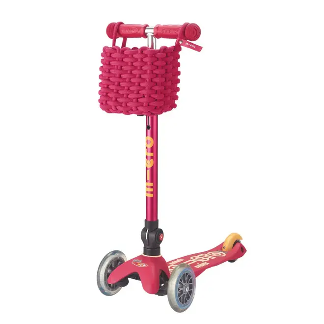 Micro Scooter Basket Rosa