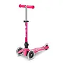Micro Mini Foldable LED Scooter Pink
