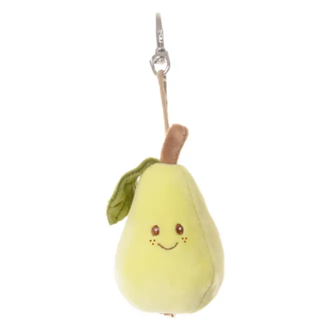 Bukowski Pear Bag Charm Orange