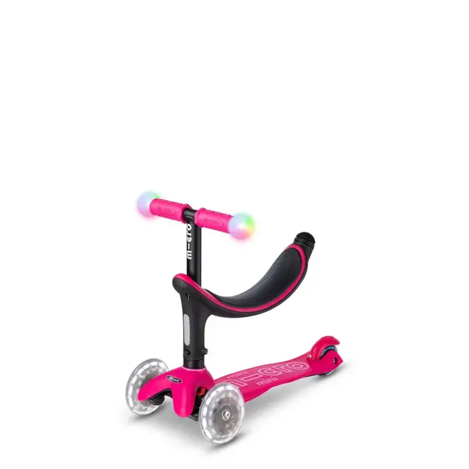 Micro Mini2Grow Magic LED Scooter Pink